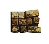 Nostalgic-Art Set di Magneti Vintage Home Bakery - Idea Regalo per la Cucina, Decorazione del Frigorifero, Design nostalgico, 9 Pezzi