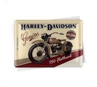 Nostalgic Art Targa Harley‑Davidson Flathead 40361131012 Acciaio Multicolore 14 x 1