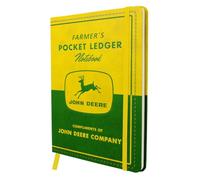 Nostalgic-Art Taccuino retrò, A5, John Deere - Farmer's Pocket Ledger - Idee regalo per amanti dei trattori, Official License Product (OLP), quaderno punteggiato, design vintage