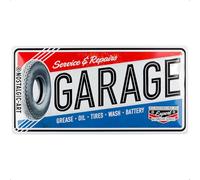 Nostalgic-Art Targa di Metallo 25x50 -Best Garage