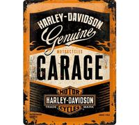 Nostalgic-Art Targa in metallo, Harley-Davidson - Garage 40x30 cm 23188