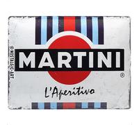 Nostalgic-Art Targa in metallo, Martini L'Aperitivo Design retrò-40x30 cm 23290