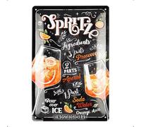Nostalgic-Art Targa retrò, 20 x 30 cm, Aperol Spritz - Idee regalo accessori da bar, in metallo, design vintage