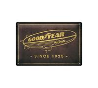 Nostalgic-Art Targa retrò, 20 x 30 cm, Goodyear - Blimp since 1925 - Idee regalo per amanti di motore, Official License Product (OLP), in metallo, design vintage