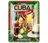 Nostalgic Art 40361132614 Targhe, Metallo, Multicolore, 20x0x15