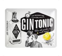 Nostalgic Art Targhe, Metallo, Multicolore, 20x0x15