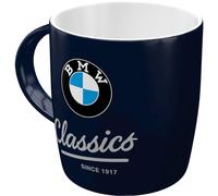 Nostalgic-Art Tazza da caffè, 330 ml, BMW - Classics - Idee regalo per amanti degli accessori BMW, tazza in ceramica, design vintage