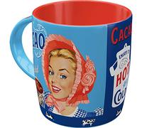 Nostalgic-Art Tazza da caffè, 330 ml, Cacao Addicted - Idee regalo per amanti della nostalgia, tazza in ceramica, design vintage