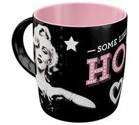 Nostalgic-Art Tazza da caffè retrò Celebrities - Marilyn - Some Like It Hot - Idea Regalo per Amanti dei Film, 330 milliliters, in Ceramica, Design Vintage