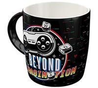 Nostalgic-Art Tazza da caffè retrò, Gaming Beyond Imagination - Idea regalo per giocatori, in ceramica, divertente design vintage con detto, 330 ml