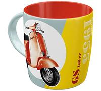 Nostalgic-Art Tazza da caffè retrò Vespa - GS 150 Since 1955 - Idea Regalo per Amanti degli Scooter, 330 milliliters, in Ceramica, Design Vintage