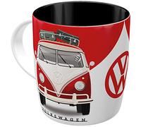 Nostalgic-Art Tazza da caffè retrò, VW - Good In Shape - Idea regalo per i bus VW, Design vintage, 330 ml, in ceramica