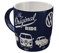 Nostalgic-Art Tazza da caffè retrò The Original Ride - Idea Regalo per i Bus VW, in Ceramica, Design Vintage, 8.5 x 13 x 9 cm