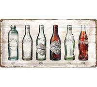 Nostalgic Art VD - Contenitori per Alimenti Coca-Cola - Bottle Timeline