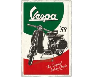 Nostalgic Art Vespa - The Italian Classic, segno di latta male