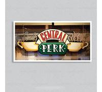 Nostalgic Classic Central Perk Cafe Canvas Painting US Friends TV Central Perk Stampa Poster Wall Art per mensa Decor 30x40cm Senza Cornice