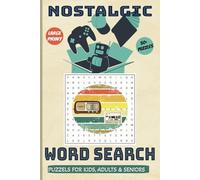 Nostalgic Word search puzzle book: Word searches with Easy to Read Print about Rocking Chair, Jukebox and more | 6x9 inches, 110 pages | 50+ Puzzles... Gift for Vacations, Holidays and free times.