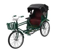 Nostalgics Ferro Triciclo Modello Giocattolo 1:10 Precisioni Ingegneria Riccio Risciò Un Pezzo Decorativo Per Le Vetrine Del Negozio Triciclo In Metallo Da Collezione