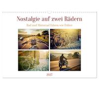 Nostalgie auf zwei Rädern (Wandkalender 2027 DIN A3 quer), CALVENDO Monatskalender: Es steht für den magischen Moment, in dem Kinder zum ersten Mal echte Freiheit spüren.
