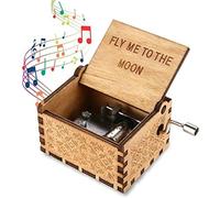 Nostalgish - Fly Me to The Moon Music Box - Carillon in Legno (Legno, Fly Me to The Moon)