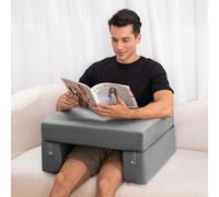 NOSTHEART Cuscino da Lettura, Cuscino da Scrivania in Memory Foam, Cuscino Gambe per Letto e Divano, per Il Supporto della Schiena Durante Guardare la TV,Rilassarsi, Gioco, Leggere