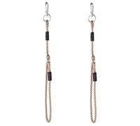 NOSTIFY 2 cinghie per alberi da appendere in nylon resistenti, lunghezza regolabile, per altalene, amaca, parco giochi, accessori per altalene, 134,6 cm