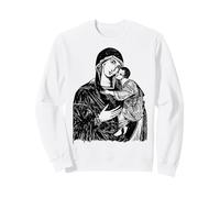 Nostra Beata Madre Maria e Bambino Mater Amabilis Cattolica Felpa