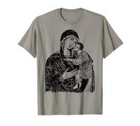 Nostra Beata Madre Maria e Bambino Mater Amabilis Cattolica Maglietta