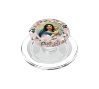 Nostra Beata Madre Maria e Gesù Flora Vintage Cattolica PopSockets PopGrip per MagSafe