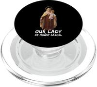 Nostra Signora del Monte Carmelo Mariano Cattolico PopSockets PopGrip per MagSafe