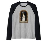 Nostra Signora della Solitudine Nuestra Senora de la Soledad Marian Maglia con Maniche Raglan