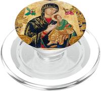Nostra Signora di Aiuto eterno Maria Icona Cattolica PopSockets PopGrip per MagSafe