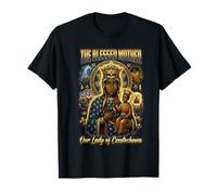 Nostra Signora di Czestochowa La Madonna Nera Maglietta