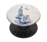 Nostra Signora di Fatima e 3 figli Lucia, Francesco, Giacinta PopSockets PopGrip Intercambiabile