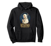 Nostra Signora di Fatima Mariano Cattolica Felpa con Cappuccio