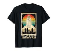 Nostra Signora di Fatima Mariano Cattolica Maglietta