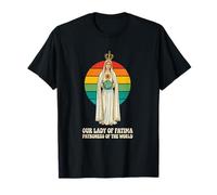 Nostra Signora di Fatima Mariano Cattolica Maglietta