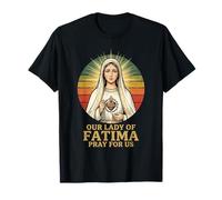 Nostra Signora di Fatima Mariano Cattolica Maglietta