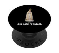 Nostra Signora di Fatima Mariano Cattolica PopSockets PopGrip Adesivo