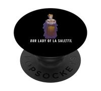 Nostra Signora Di La Salette Mariano Cattolica PopSockets PopGrip Adesivo