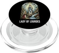 Nostra Signora di Lourdes 1858 Pellegrinaggio Mariano Cattolico PopSockets PopGrip per MagSafe
