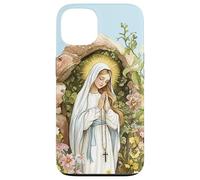 Nostra Signora di Lourdes Immacolata Beata Madre Maria Cattolica Custodia per iPhone 13