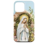 Nostra Signora di Lourdes Immacolata Beata Madre Maria Cattolica Custodia per iPhone 13 Pro Max