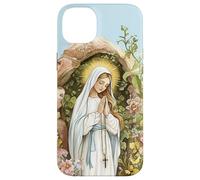 Nostra Signora di Lourdes Immacolata Beata Madre Maria Cattolica Custodia per iPhone 14 Plus