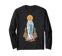 Nostra Signora Di Lourdes. Vergine Maria Maglia a Manica