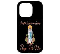 Nostra Signora Di Lourdes, Vergine Maria Prega Per Noi Custodia per iPhone 15 Pro