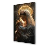 Nostra Signora Dipingere con i Numeri Angelo Dipingere con i Numeri Adulti, DIY Olio Painting by Numbers Kit, Vernice Acrilica Pennelli Decora la Casa Ragazze Regalo 80x160 cm Senza Cornice L570