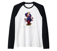Nostra Signora Undoer dei Nodi Immacolata Beata Madre Maglia con Maniche Raglan