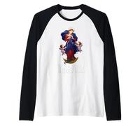 Nostra Signora Undoer dei Nodi Immacolata Beata Madre Maglia con Maniche Raglan