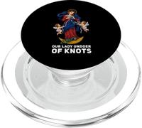 Nostra Signora Undoer dei Nodi Immacolata Beata Madre PopSockets PopGrip per MagSafe